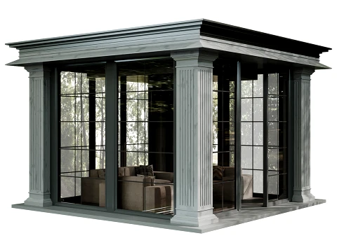 Gazebo-09 3D Model