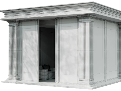 Gazebo-09 3D Model