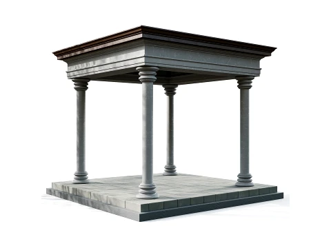 Gazebo 011 3D Model