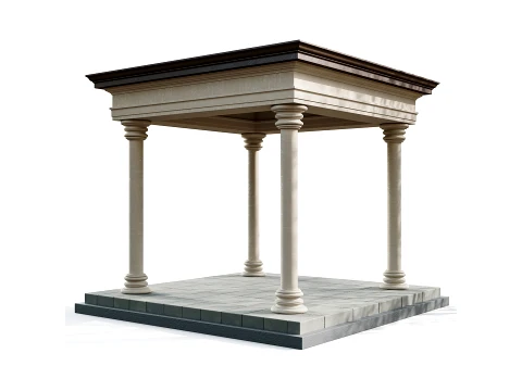 Gazebo 011 3D Model