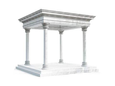 Gazebo 011 3D Model