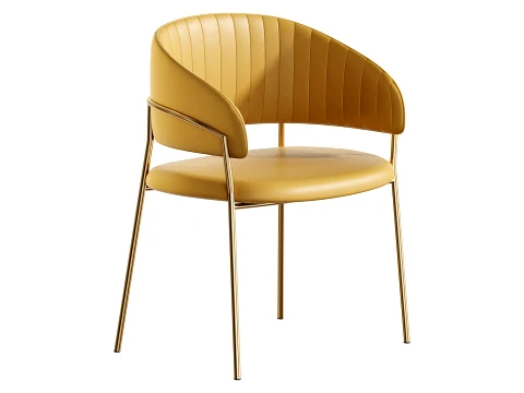 Glam Home Kitchen Dining Chair 3D Model