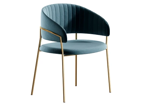 Glam Home Kitchen Dining Chair 3D Model