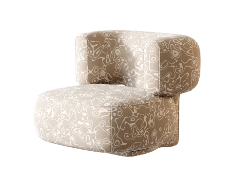 Fauteuil litho Modèle 3D