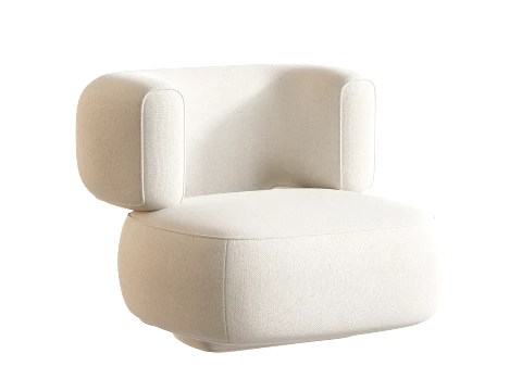 Litho armchair 3D Model