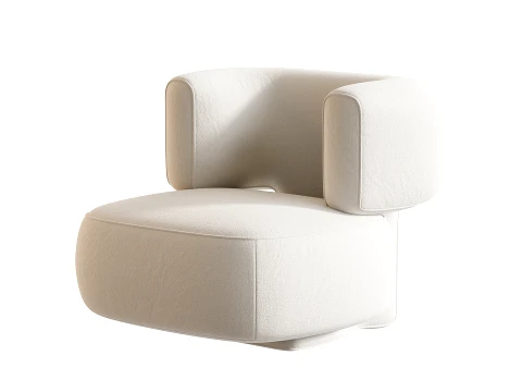 Litho armchair 3D Model