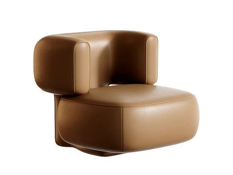 Litho armchair 3D Model