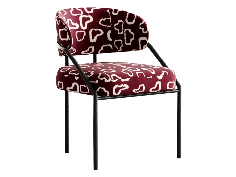 Metal Kitchen and Dining Room Chair 3D Model