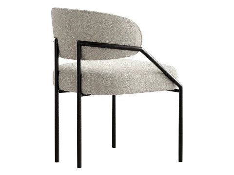 Metal Kitchen and Dining Room Chair 3D Model