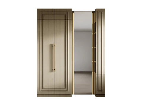 Neoclassical Style Hallway 13 3D Model