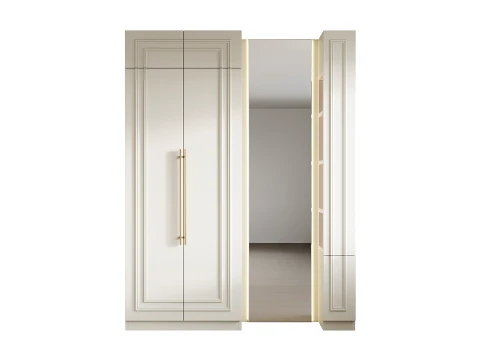 Neoclassical Style Hallway 13 3D Model