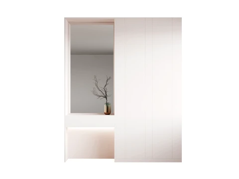 Neoclassical Style Hallway 14 3D Model