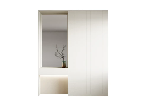 Neoclassical Style Hallway 14 3D Model