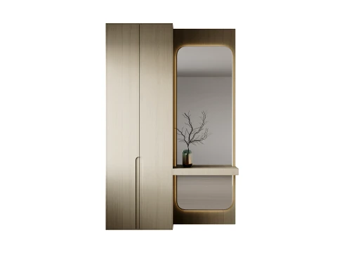 Neoclassical Style Hallway 17 3D Model