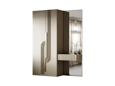 Neoclassical Style Hallway 20 3D Model