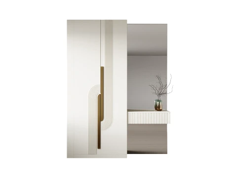 Neoclassical Style Hallway 20 3D Model