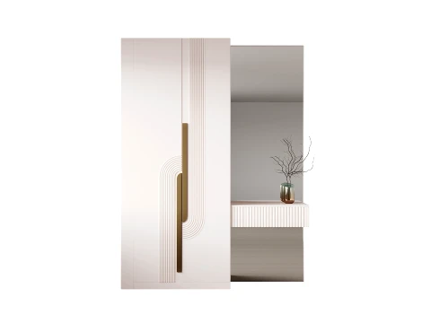 Neoclassical Style Hallway 20 3D Model