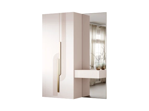 Neoclassical Style Hallway 20 3D Model