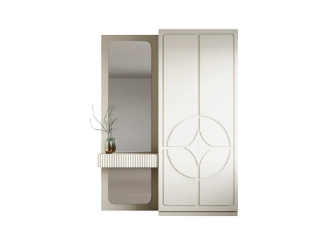 Neoclassical Style Hallway 21 3D Model