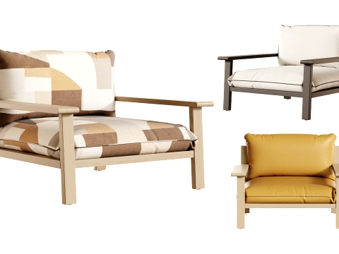 Amir-armchair 3D Model
