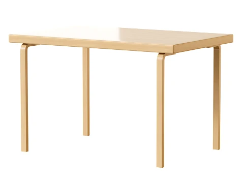 Artek Alvar Aalto Table 81B 3D Model
