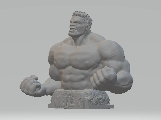 Lamp Hulk 3D Model .c4d .max .obj .3ds .fbx .stl .blend