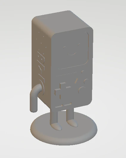 BMO Adventure Time 3D Model .c4d .max .obj .3ds .fbx .stl .blend 