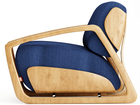 Hector Armchair by Pepe Lima 3D Model