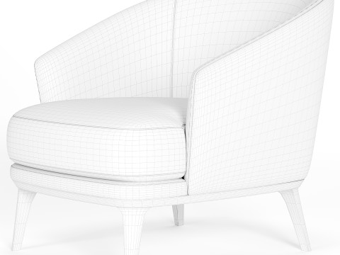 Armchair Amy by Bielefelder Werksttten 3D Model