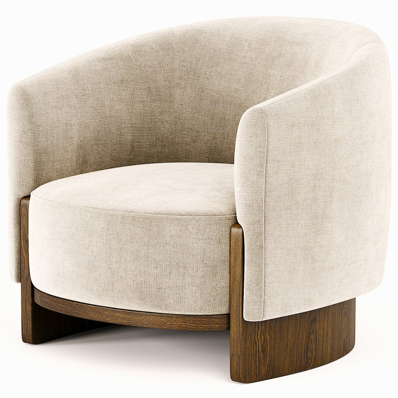 Armchair Hug by Parla Modello 3D .c4d .max .obj .3ds .fbx .stl .blend