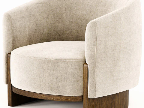 Fauteuil Hug de Parla Modèle 3D