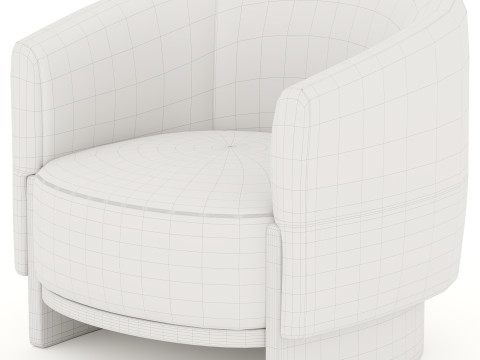 Armchair Hug by Parla Modello 3D