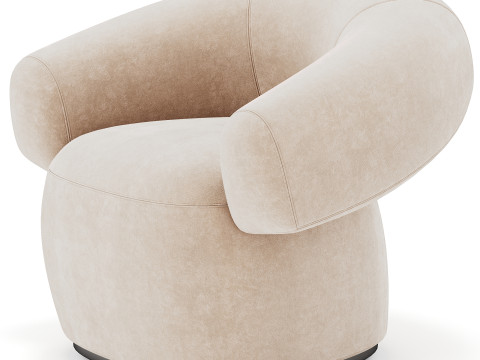 Moroso Ruff Armchair 3D Model