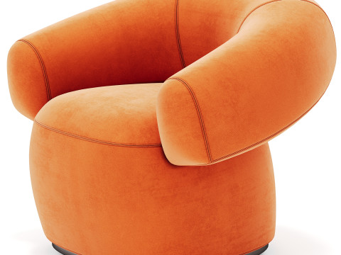 Moroso Ruff Armchair 3D Model