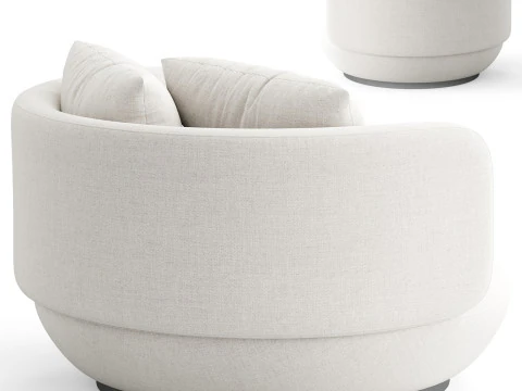 Baixa Armchair 3D Model