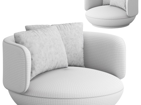 Байша Кресло 3D Модель