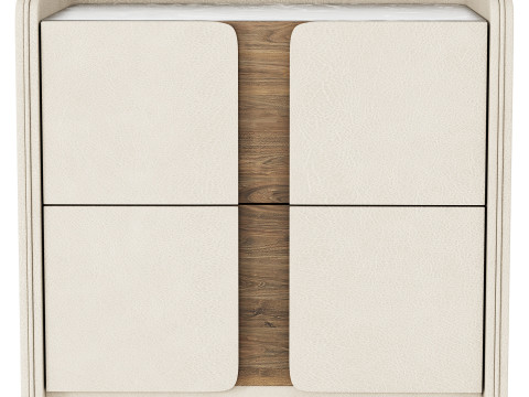 CHARLOTTE Sintered Stone Nightstand 3D Model