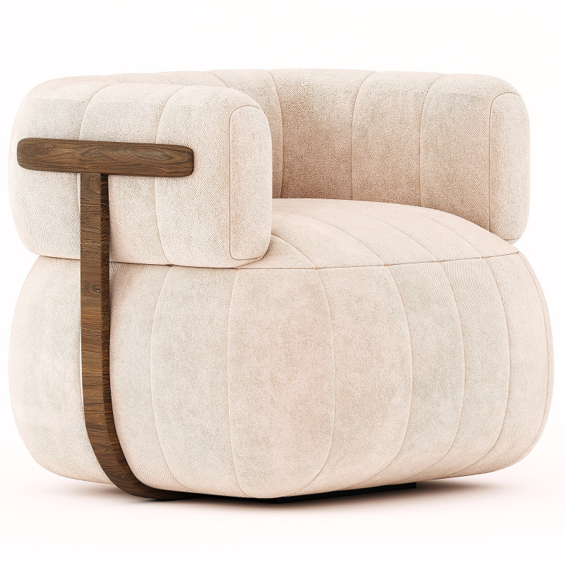 Doss Swivel Chair Modello 3D .c4d .max .obj .3ds .fbx .stl .blend
