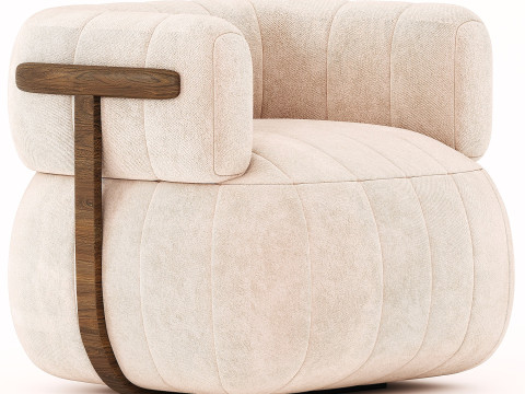 Doss Swivel Chair Modello 3D