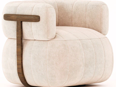 Поворотний стілець Doss 3D Модель