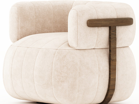 Doss Swivel Chair Modello 3D