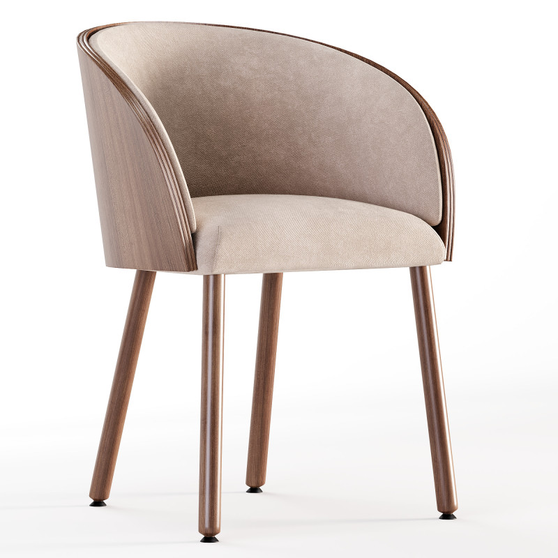 Cistell Chair Model 3D .c4d .max .obj .3ds .fbx .stl .blend
