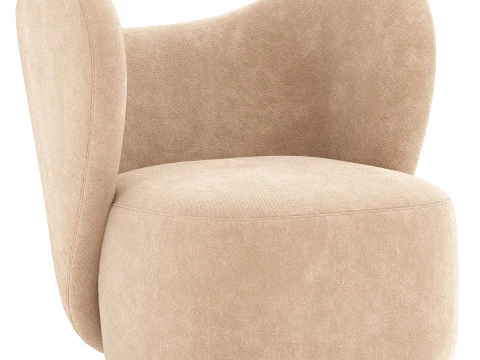 Norr11 Little Big Fabric Chair 3D Model