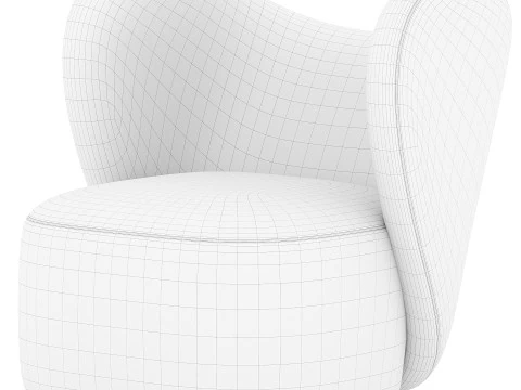 Norr11 Little Big Fabric Chair 3D Model