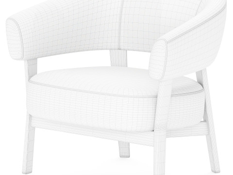 Juno Chair by Westelm 3D Model