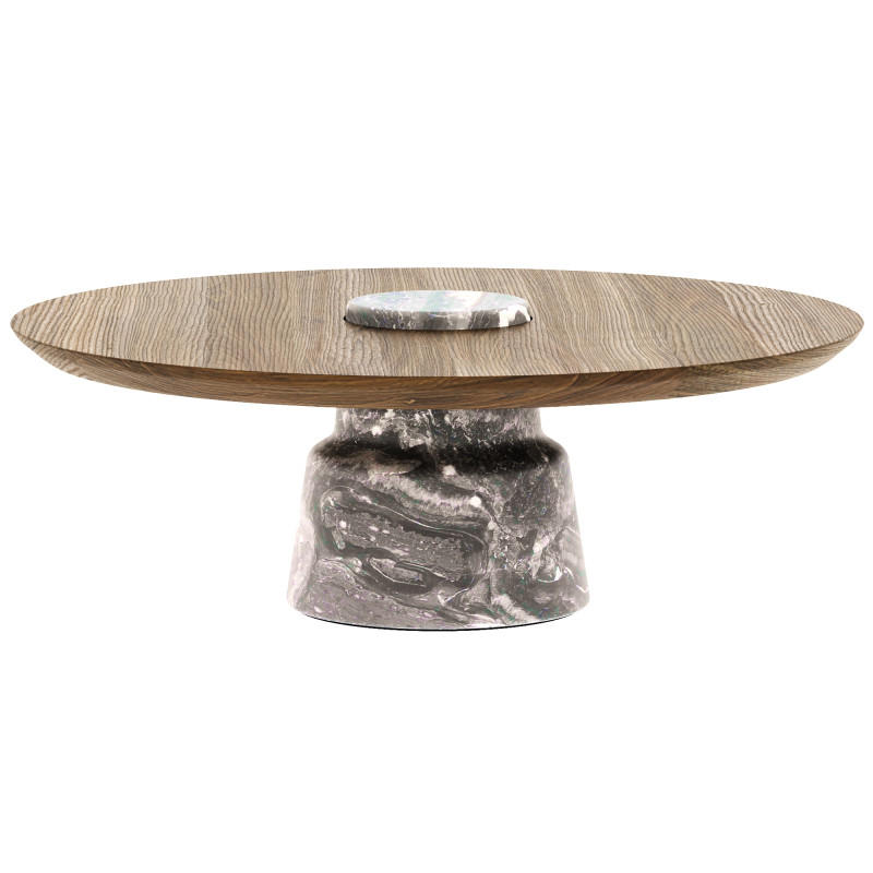 Tacchini Mill Coffee Table Model 3D .c4d .max .obj .3ds .fbx .stl .blend