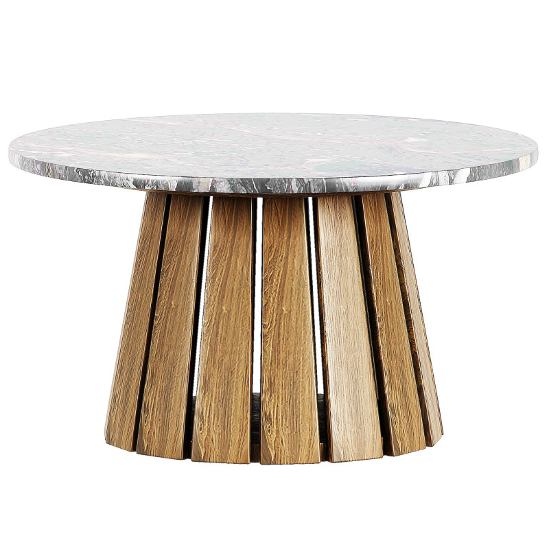 Coffee Table Lynn 3D 模型 .c4d .max .obj .3ds .fbx .stl .blend 