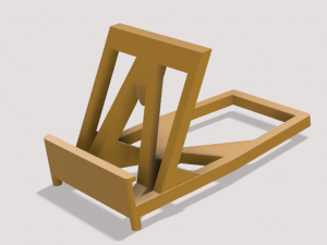 BASE CELULAR CARGADOR 3D Baskı Modeli