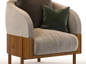 जैक्सआर्मचेयर 3D मॉडल