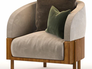 JACQUESarmchair 3D Model